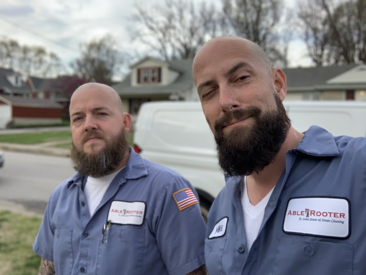 Brothers Michael Proctor and Thomas Craig of Able Rooter